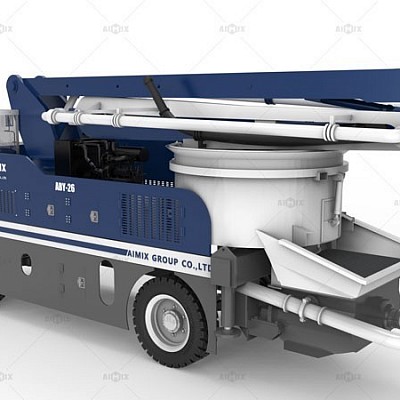 26m Wheeled Boom Pumping Equipment