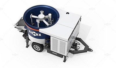 concrete mixer pump