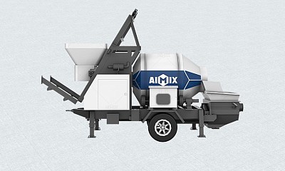 concrete mixer pump