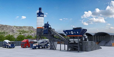 ready mix concrete plant
