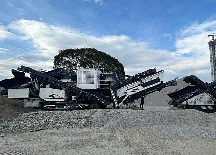 gravel crushing machine